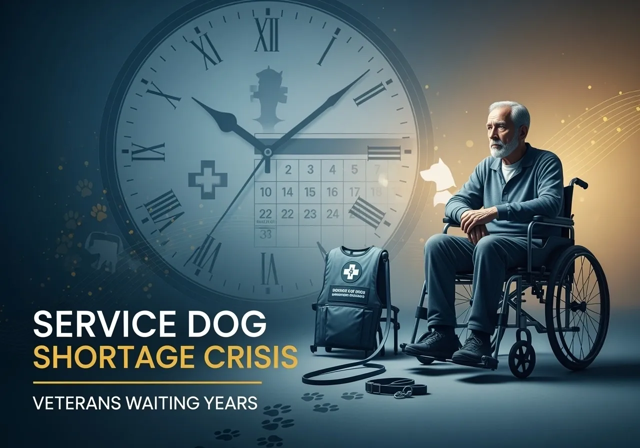 Service Dog Shortage Crisis – Why Veterans Are Waiting Years