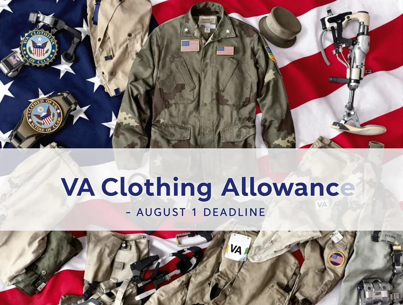 Don’t Miss Out: VA Clothing Allowance Deadline is August 1